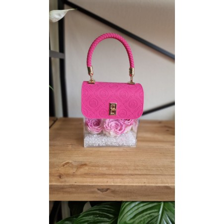 Happy Elegant Bag con Rose Stabilizzate