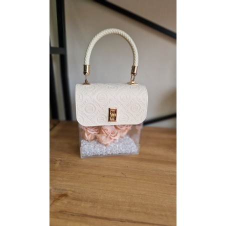 Happy Elegant Bag con Rose Stabilizzate