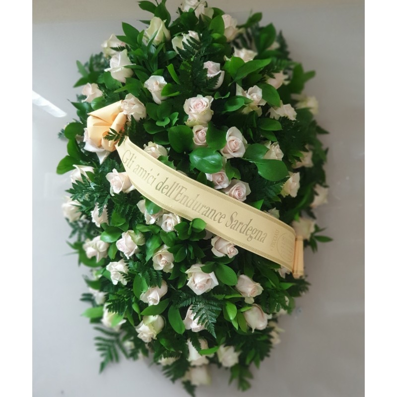 Cuscino CU 02 Florale Lutto Rose